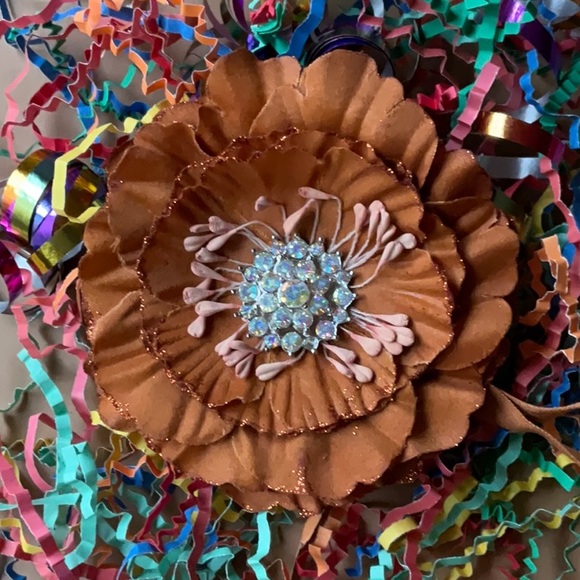 🌰 TIEKS CHESTNUT FLOWER 🌰 NWOT 🌰 - Picture 11 of 16